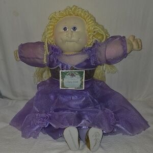 Purple Doll with Sparkly Dress